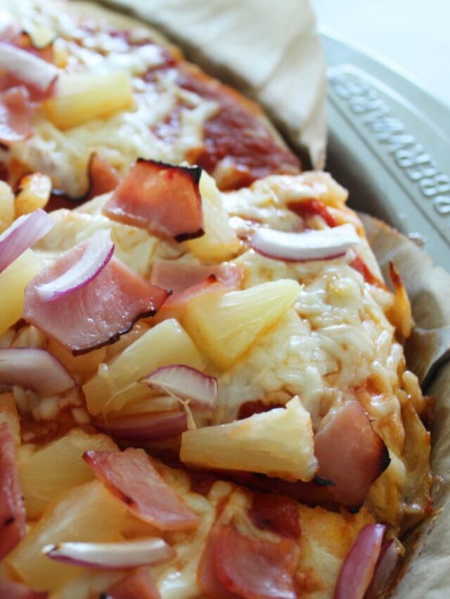 Pineapple and Ham Pizza