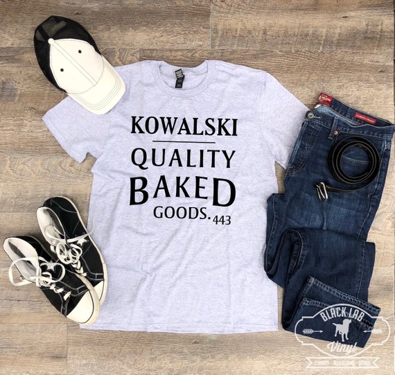 Kowalski Quality Baked Goods Unisex T Shirt Inspired by Fantastic Beasts from BlackLabVinyl | Celebrate with 8 Fantastic Beasts Gift Guide | Bottom Left of the Mitten